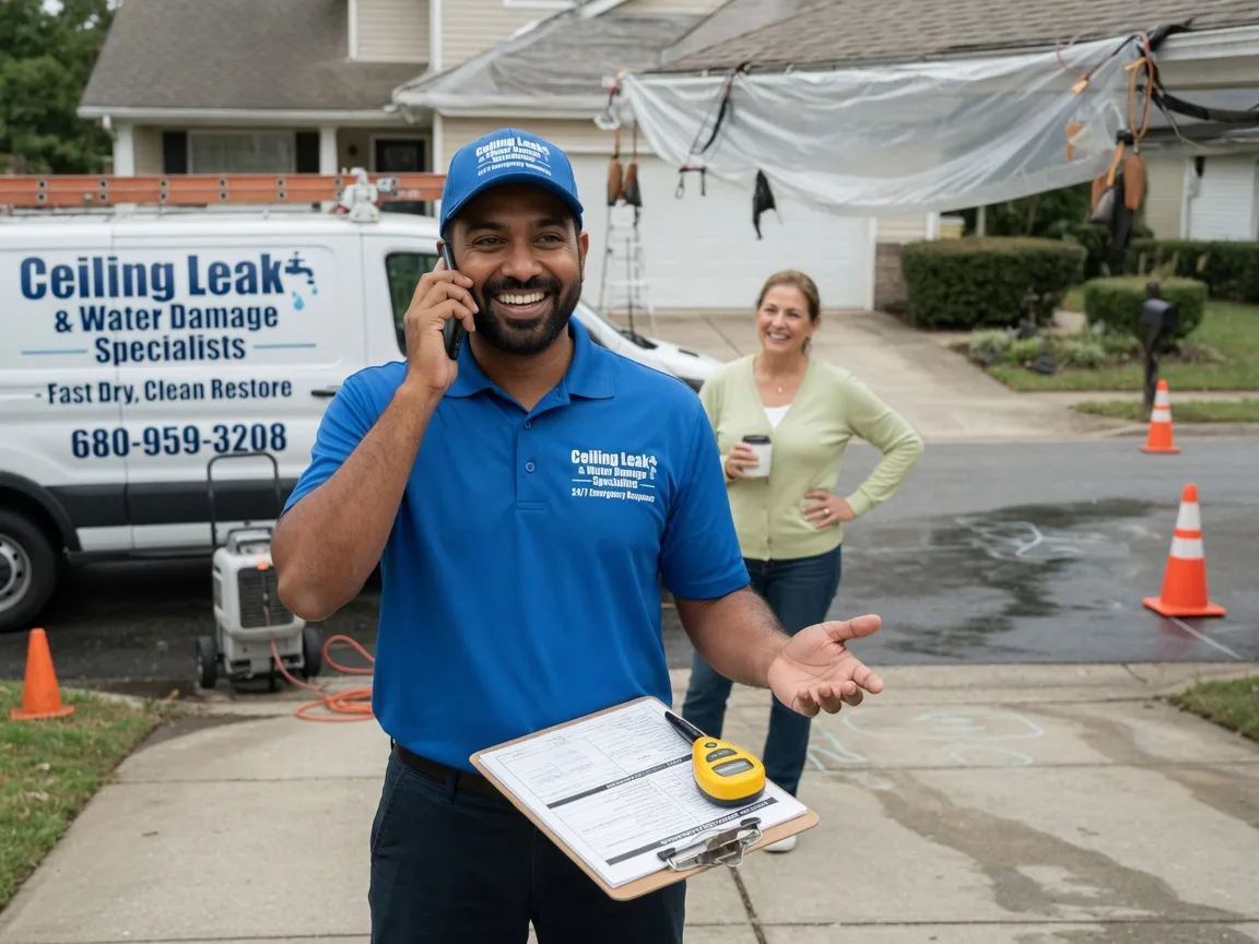 Ceiling Leak Cleanup Loranger, LA FAQs